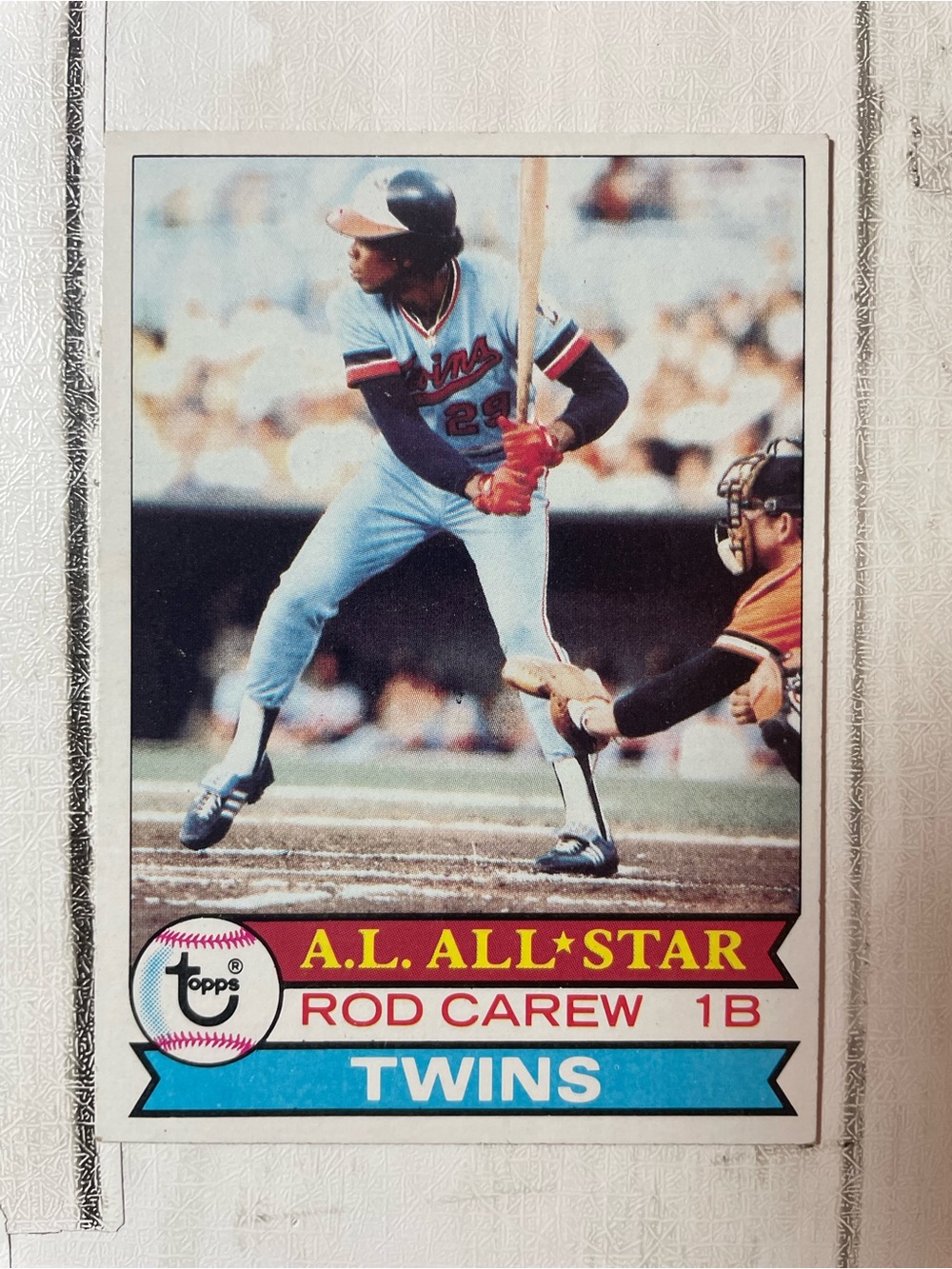 1979 Topps Rod Carew AL All Star #300 Twins